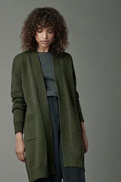 Chamarras Canada Goose Mujer Mexico - Cortina Prendas De Punto Black Label Verdes GW1045268